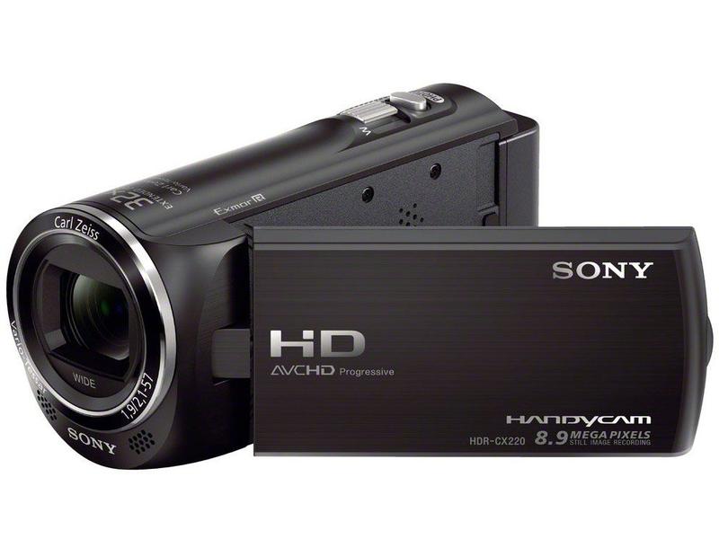 Filmadora Sony HDR-CX220 Full HD LCD 2,7” - Zoom Óptico 32x Auto
